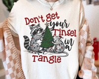 Don&#039;t Get Your Tinsel In A Tangle SVG PNG File Product Image 2