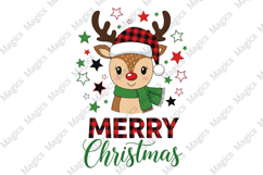 Cute Reindeer Merry Christmas Product Image 1