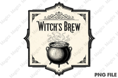 Potion Bottle Labels Sublimation Product Image 1