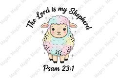 The Lord Is My Shepherd, Christmas lamb Product Image 1
