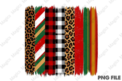 Sublimation Background | Brushstroke Christmas Sublimation Product Image 1
