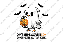 Funny Halloween Silly Goose Sublimation Product Image 2