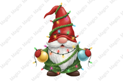 Watercolor Santa Claus Clipart Product Image 1