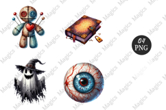 Halloween Sublimation Clipart Designs Product Image 1
