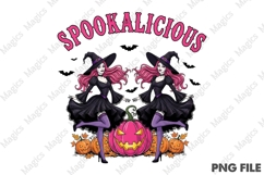 Halloween Witch PNG Sublimation Product Image 2