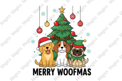 merry woofmas PNG Product Image 1