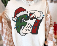 Christmas Six Seven 67 Hands SVG PNG File Product Image 2