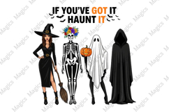 Sarcastic Halloween Haunt It PNG Product Image 2