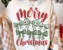 Merry Christmas Ribbons SVG PNG File Product Image 2