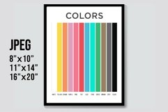 Colors Educational Prints JPEG Product Image 1