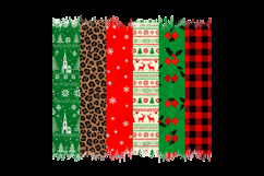 Sublimation Background | Brushstroke Christmas Sublimation Product Image 2