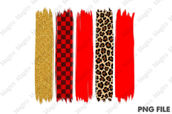 Sublimation Background | Brushstroke Christmas Sublimation Product Image 1