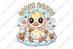 Funny Halloween Goose Bumps Sublimation Product Image 1