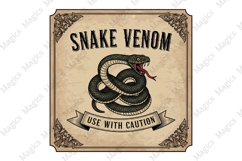 Halloween Potion Label Sublimation Product Image 1