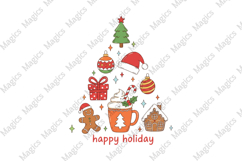 Christmas Happy Holiday Sublimation Product Image 1