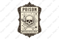 Halloween Potion Label Sublimation Product Image 1