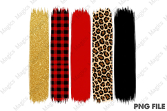 Sublimation Background | Brushstroke Christmas Sublimation Product Image 1