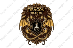 Halloween Potion Label Sublimation Design Product Image 1