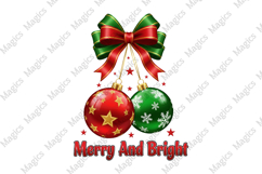 Merry Christmas Sublimation Design, 25 Christmas PNG Product Image 5