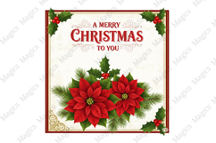Vintage Christmas Labels Sublimation Png Product Image 1