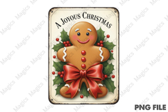 Retro Christmas Quotes Labels Sublimation Product Image 1