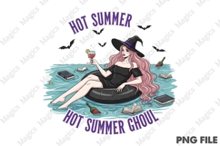 Halloween Witch PNG Sublimation Product Image 1