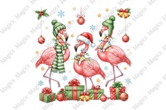 Christmas Flamingo png Product Image 2