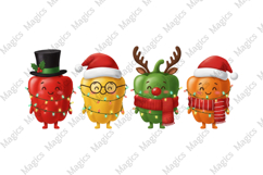 Christmas Bell Pepper PNG Product Image 1