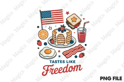 4th of July Patriotic USA Freedom Png Product Image 1