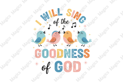 Funny Bird Sing Clipart Png Product Image 1