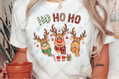 Funny Christmas Deer Sublimation Png Product Image 2