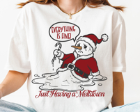 Everything Is Fine Just Having A Meltdown SVG PNG File Product Image 3