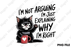 Funny Cat Sarcastic Sassy Bundle Png Product Image 4