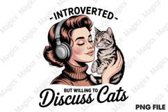 Funny Cat Sarcastic Sassy Bundle Png Product Image 6