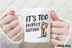 Funny Cat Sarcastic Sassy Introvert Png Product Image 2