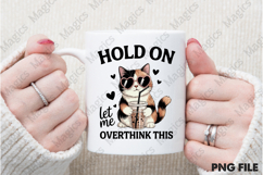 Funny Cat Sarcastic Sassy Overthink Png Product Image 2