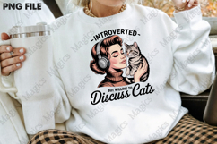 Funny Cat Mom Sarcastic Sassy Introvert Product Image 4