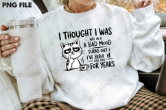 Funny Cat Sarcastic Sassy Adult Quote Product Image 4