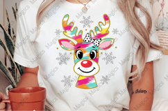 Glitter Reindeer Face with Bow Product Image 2