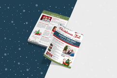Christmas Newsletter Template Product Image 2