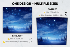 Christmas Tumbler Wrap Design, tumbler sublimation 20oz 30oz Product Image 2