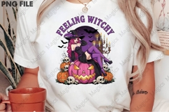 Halloween Witch PNG Sublimation Product Image 2