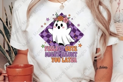 Cute Ghost Halloween PNG Sublimation Product Image 2