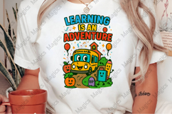 back to school bus, Teacher Sublimation Product Image 2