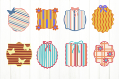 Vintage Border Frame Bundle. EPS, SVG, PNG,JPG Product Image 3