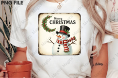 Retro Christmas Quotes Labels Sublimation Product Image 2