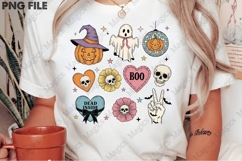 Retro Halloween PNG Sublimation Product Image 2