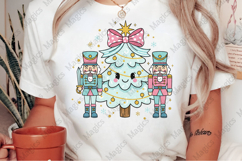 Christmas Nutcracker With Tree Png Product Image 2