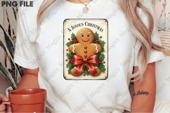 Retro Christmas Quotes Labels Sublimation Product Image 2