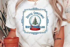 Vintage Christmas Labels PNG Product Image 2